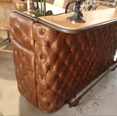 Bar Table Vintage Cigar at online8 furniture store Auckland
