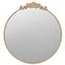 Baroque Round Mirror - Large at online8 furniture store Auckland