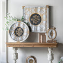 Baroque Wall Clock with Gears at online8 furniture store Auckland