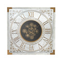 Baroque Wall Clock with Gears at online8 furniture store Auckland