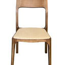 Baur Dining Chair - Linen Fabric / Walnut Frame at online8 furniture store Auckland