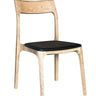 Baur Dining Chair - Natural & Black at online8 furniture store Auckland
