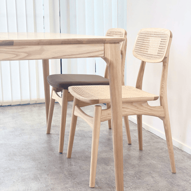 Baur Dining Table - Natural at online8 furniture store Auckland