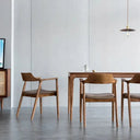 Baur Dining Table - Walnut at online8 furniture store Auckland