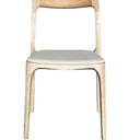 Baur Leather Dining Chair - Natural at online8 furniture store Auckland