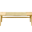 Baur Mid Century Nordic Style Bench at online8 furniture store Auckland