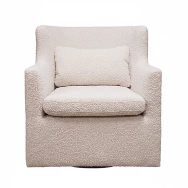 Baxter Oscar Swivel Boucle Armchair at Online8 Furniture Auckland NZ