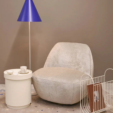 Baxter Swivel Chair - Warm Grey at online8 furniture store Auckland