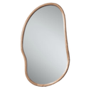 Baxton Wooden Squiggle Wall Mirror at online8 furniture store Auckland