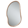 Baxton Wooden Squiggle Wall Mirror at online8 furniture store Auckland
