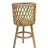 Bayan Rattan Floor Planter Stand Large at online8 furniture store Auckland