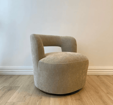 Bayberry Swivel Chair - Clay at online8 furniture store Auckland