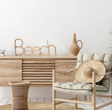 Beach Seagrass Wall Decor at online8 furniture store Auckland
