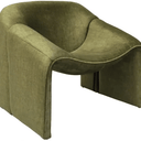 Beatrice Occasional Chair - Olive at online8 furniture store Auckland