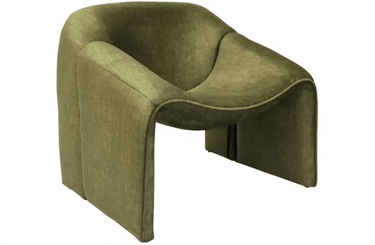 Beatrice Occasional Chair - Olive at online8 furniture store Auckland