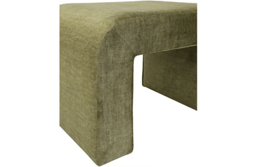Beatrice Ottoman - Olive at online8 furniture store Auckland