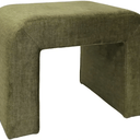 Beatrice Ottoman - Olive at online8 furniture store Auckland