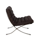 Beaubourg Leather Chair with Ottoman | Casual Chair  at online8 furniture store Auckland