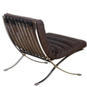 Beaubourg Leather Chair with Ottoman | Casual Chair  at online8 furniture store Auckland