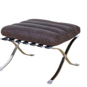 Beaubourg Leather Chair with Ottoman | Casual Chair  at online8 furniture store Auckland