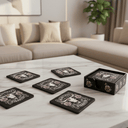 Beautiful Disaster Coasters Set/6 at online8 furniture store Auckland