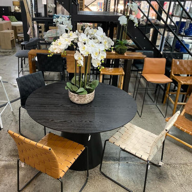 Beckett Dining Chair - Stone at online8 furniture store Auckland