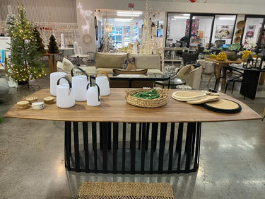 Bell Dining Table - 2400mm at online8 furniture store Auckland