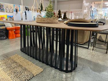 Bell Dining Table - 2400mm at online8 furniture store Auckland