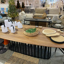 Bell Dining Table - 2400mm at online8 furniture store Auckland