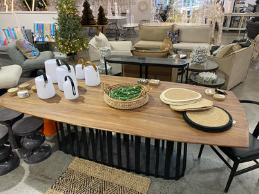 Bell Dining Table - 2400mm at online8 furniture store Auckland