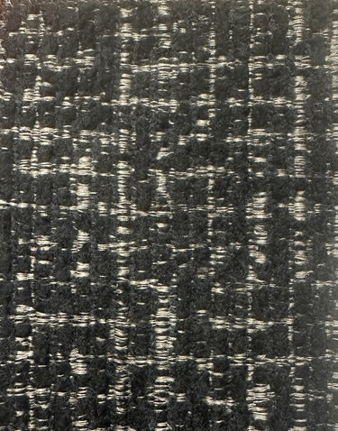 Bella Accent Ottoman - Black & Silver at online8 furniture store Auckland