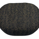 Bella Accent Ottoman - Gold & Black at online8 furniture store Auckland