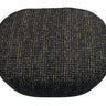 Bella Accent Ottoman - Gold & Black at online8 furniture store Auckland