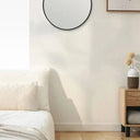 Bella Round Wall Mirror 80 cm, Black at online8 furniture store Auckland