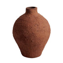 Belly Bottle Vase Terracotta at online8 furniture store Auckland