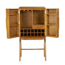 Bergen Retro Bar Unit | Wine Cabinet at online8 furniture store Auckland