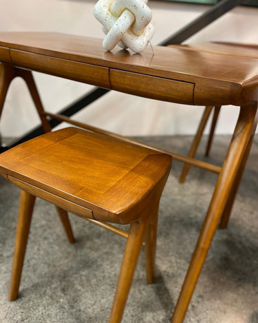 Bergen Retro Desk 115cm at online8 furniture store Auckland