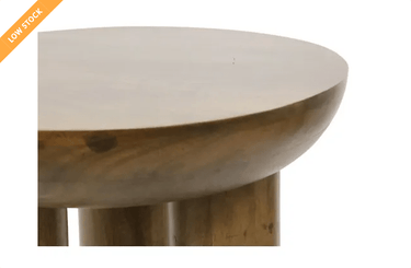 Betty Wooden Side Table - Walnut at online8 furniture store Auckland