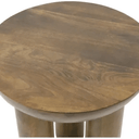 Betty Wooden Side Table - Walnut at online8 furniture store Auckland