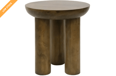 Betty Wooden Side Table - Walnut at online8 furniture store Auckland