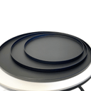 Bianca Metal Tray Set/3 - Black at online8 furniture store Auckland