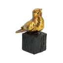 Bird on Stand  - Gold at online8 furniture store Auckland