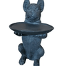 Black Fiber Clay Dog W/ Table at online8 furniture store Auckland