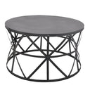 Black Metal Coffee Table at online8 furniture store Auckland