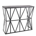 Black Metal Console Table at online8 furniture store Auckland