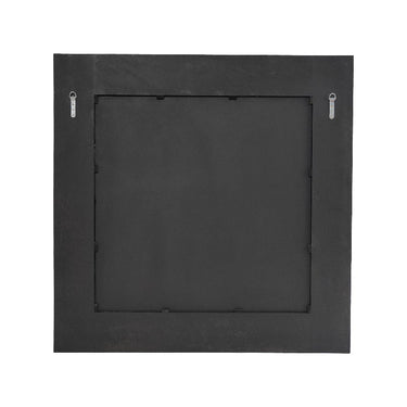 Black Oak & Gold Square Mirror at Online8 Furniture Auckland NZ