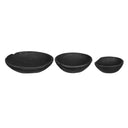 Black Teak Bowls - Set of 3 at online8 furniture store Auckland