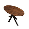 Blackfoot Star Oval Dining Table 2400 at online8 furniture store Auckland
