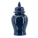 Blue Ceramic Ginger Jar - Large at Online8 Furniture Auckland NZ