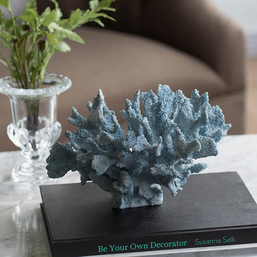 Blue Faux Coral at online8 furniture store Auckland